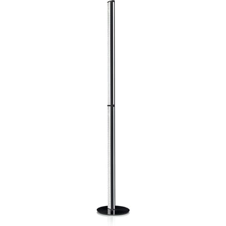 Slamp LED vloerlamp Modula lineair, geplooid, zwart