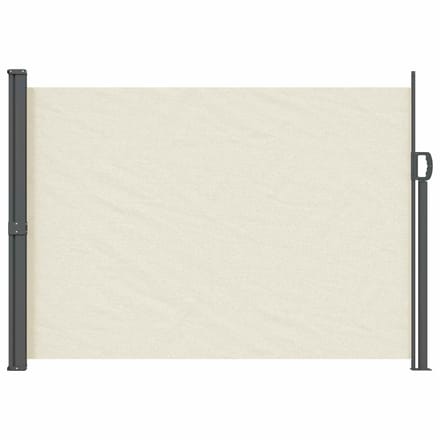 vidaXL - Uittrekbaar - Zijscherm - 120 - x - 300 - cm - 100% - polyester, - ijzer, - staal