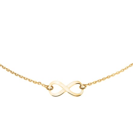 Collier infinity 41 + 4 cm 3 micron
