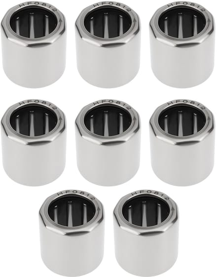 Dailygoods - 8Pcs HF0812 Naald Roller Lagers voor Kleine Motoren