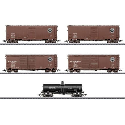 Märklin 045667 Goederenwagen AC H0 US goederenwagon-set „Southern Pacific” - 5-delig