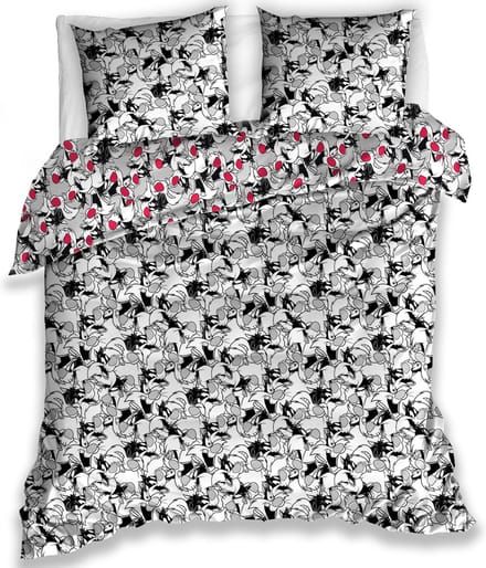 Looney Toones Dekbedovertrek Sylvester 140 x 200 cm