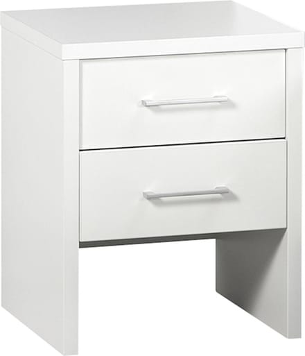 Maxi Nachtkast Asti - 49 x 55 x 44 cm - wit