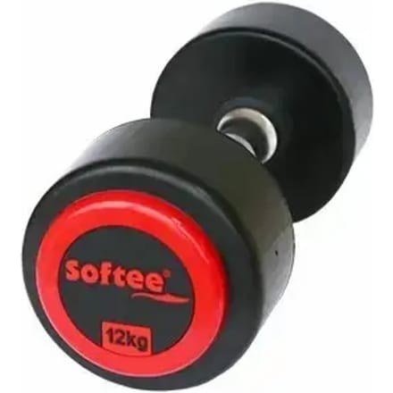 Softee Pro-sport 12kg Dumbbell Zwart 12 kg
