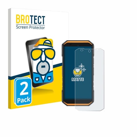 BROTECT - Screenprotector voor Ulefone Armor X32 - Folie Beschermfolie matte 2 Stuks