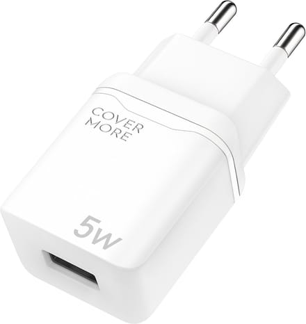 5w usb Adapter met 5v 1a vermogen - Usb lader - Usb stekker - Adapter voor smartphone opladen - Usb lader - Veilig - Klein - Wit