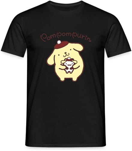Pompompurin Met Muffin Verkleed Als Pompom Purin T-Shirt Heren