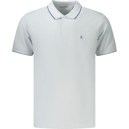 Coveri Moving Azzurro Katoenen Heren Polo