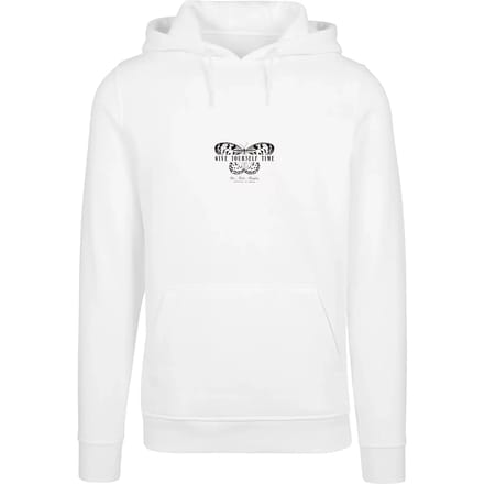 Mister Tee - Give Yourself Time Hoodie/trui - XXL - Wit