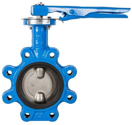IMI Hydronic Engineering TA Vlinderklep TA-BTV PN 16 DN 125, aanlasvlinderklep, 42450037291
