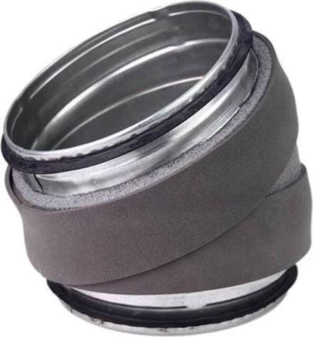 Econox Thermoduct geïsoleerde bocht 30 graden diameter 250 mm