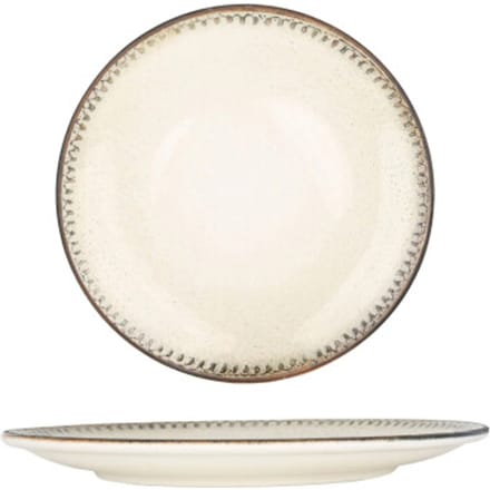 Bonna Dessertbord - Cortado - Porselein - 23 cm - set van 6