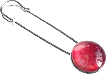 2 Love it Marble Dust - Sjaalspeld - Vestsluiting - Lengte 8 cm - Roze