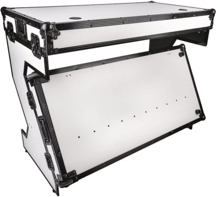 Showgear Portable Z-Style Table Multi-purpose - Hybrid Flight Case - Wit