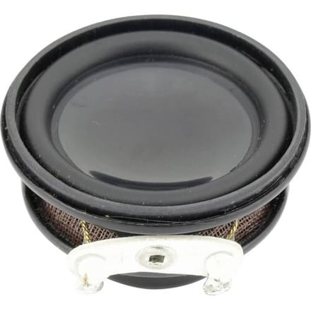 Visaton BF 30 R - 4 Ohm 1.2 inch 3 cm Breedband-luidspreker 4 â„¦ Zwart