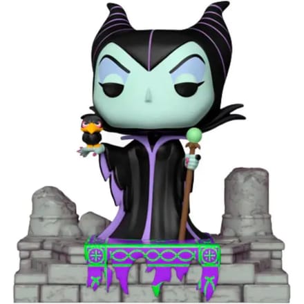 Funko Pop!  #1206 Deluxe: Disney Villains - Assemble Maleficent With Diablo (special Edition)