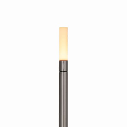 Graypants Wick Draagbare Tafellamp op batterijen - graphite