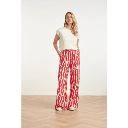 Smashed Lemon Elegante witte top met kapmouwtjes |