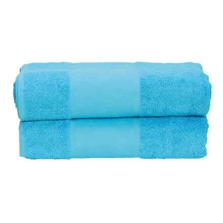 ARTG Print-Me-handdoek (Aqua Blauw)
