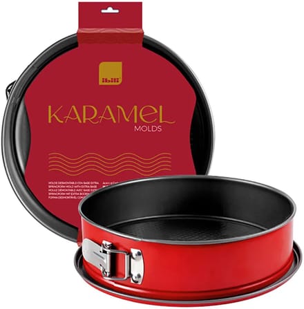 Ibili Karamelvorm En-basis 26 Cm Rood