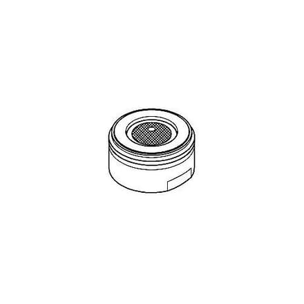 Grohe replacement aerator for low pressure fitting (M24) 46162000