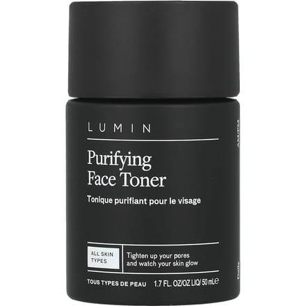 Lumin, Tonique Purifiant pour la Peau, 50ml (1,7 oz) black