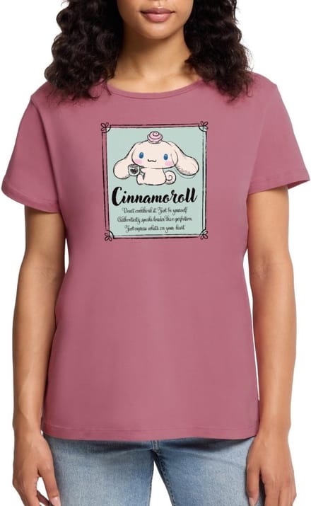 Cinnamoroll Don't Overthink It. Just Be Yourself Premium T Shirt Dames