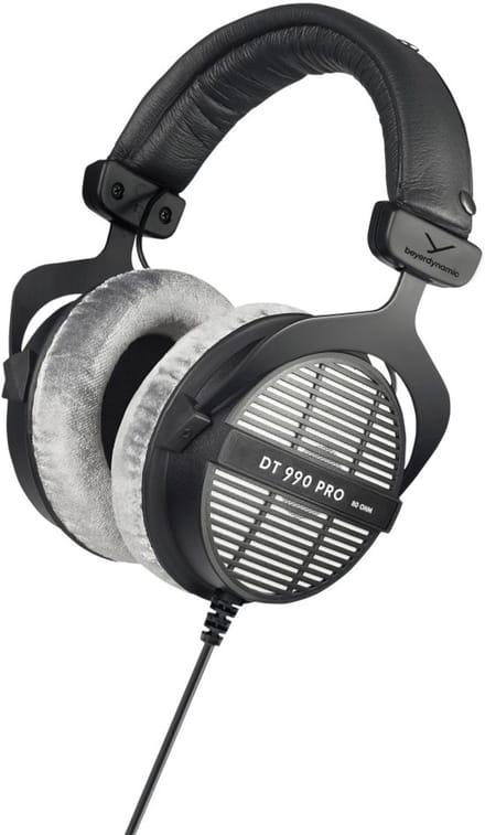 Beyerdynamic-DT 990 PRO - Wired Studio Headphones - 80 Ohm - Zwart