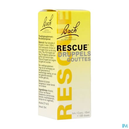 Bach Rescue Remedy Druppels - 10 ml