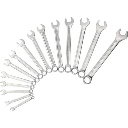 KS Tools 512.0215 512.0215 COMPETITION Ringmaulschlüssel-Satz Ring-steeksleutelset 15-delig