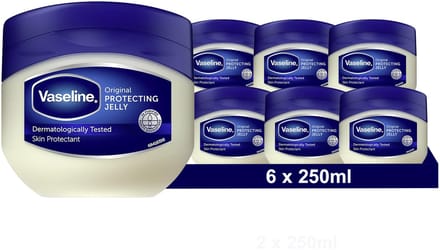 Vaseline Petroleum Jelly - Original - 6 x 250 ml