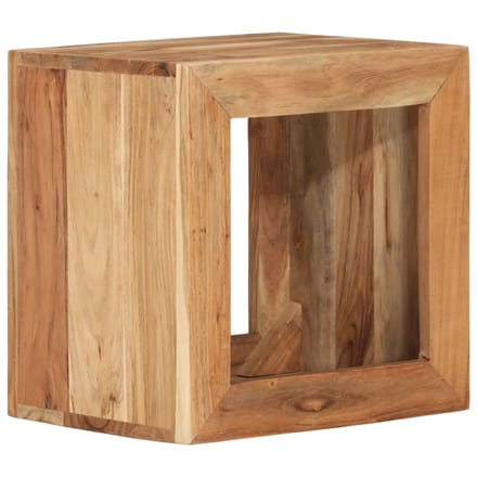 vidaXL - Kruk - 40x30x40 - cm - massief - acaciahout