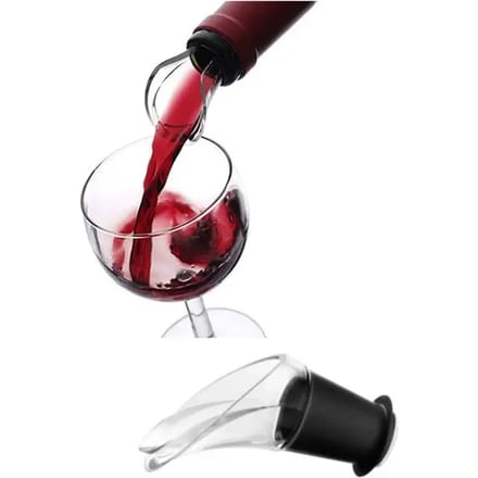 Kristal proeven Vacu Vin Carte 2 Verseurs Anti-Goutte
