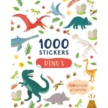 Dino's - 1000 Stickers - Claire Sipi