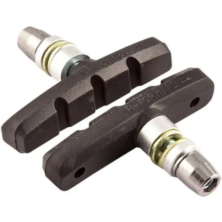 Paar asymmetrische remschoenhouders Clarks Cycle Systems V-Brake