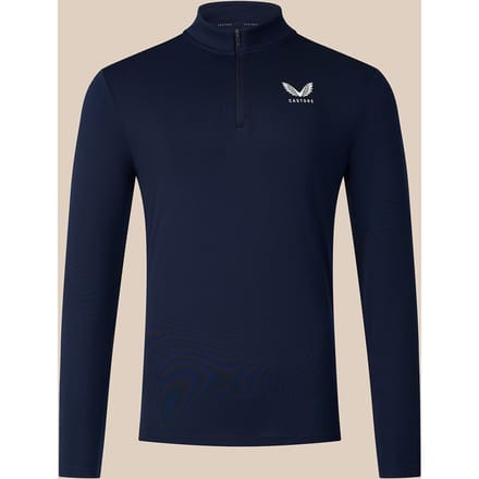 Heren Adapt Kwartrits Top - Marineblauw