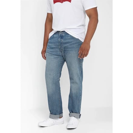 LEVI BIG&amp;TALL 501® BUTTON FLY - Straight leg jeans  size 50x34