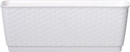 Bloempot Bloembak Ratolla P 30x12x12,6cm WIT Prosperplast