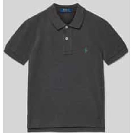 Regular fit poloshirt met logostitching
