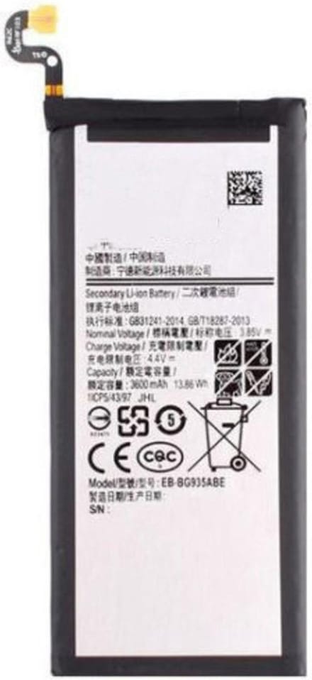 Achterkant + Batterij Geschikt voor Samsung S7 Edge – Premium – Goud
