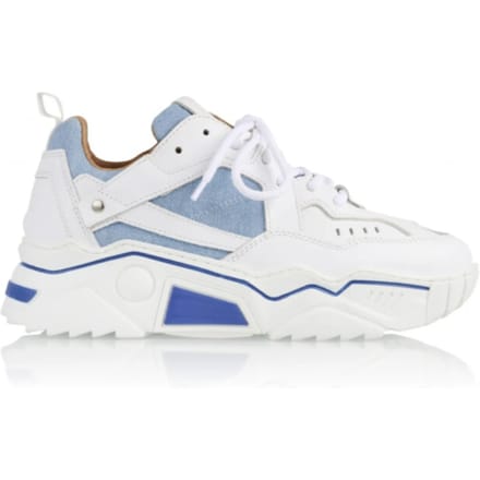 Dames Sneakers Dwrs Pluto Denim Jeans White Jeansblauw - Maat 37