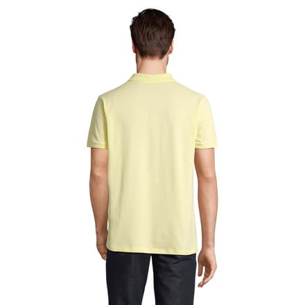 SOLS Heren Planet Poloshirt (Lichtgeel)