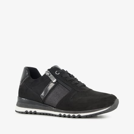 Nova dames sneakers met lak zwart - Maat 37 - Uitneembare zool