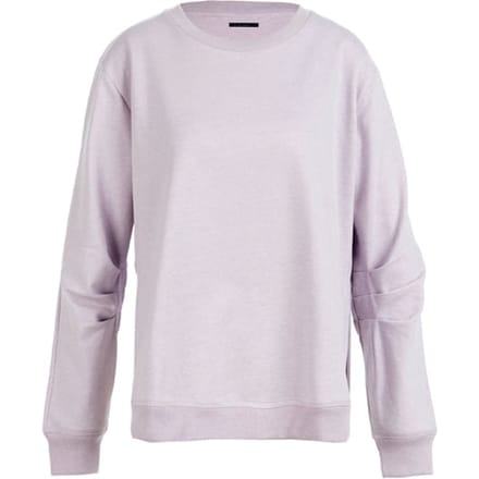 River Woods Crew Neck Fleece Ls + Deco Purple Maat: M | Sweaters Outlet | Dames | Paars