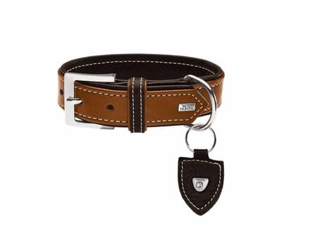 Hunter Hondenhalsband Tara Cognac/Bruin 62 - 72 cm