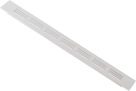 Aluminium Ventilatie Rooster Rechthoekig Wit 300x40mm