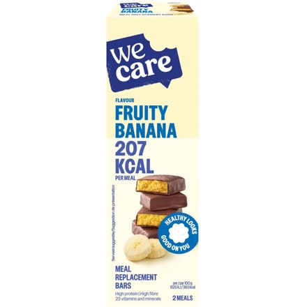 WeCare Meal Replacement Bars Fruity Banana - 116 gr