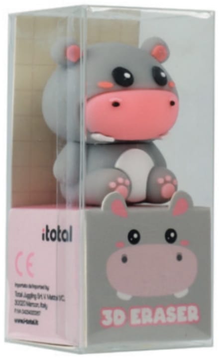 iTotal 3D Eraser My Little Bestie ”HIPPO” Gum 31gr
