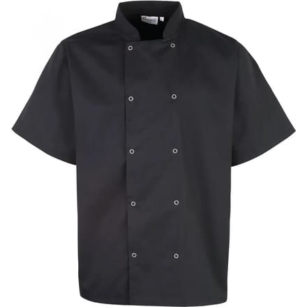 Schort/Tuniek/Werkblouse Unisex S Premier Black 65% Polyester, 35% Katoen