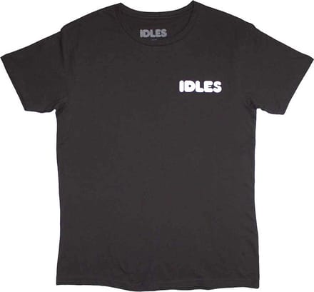 Idles - Cartoon Flower Heren Tshirt - L - Zwart